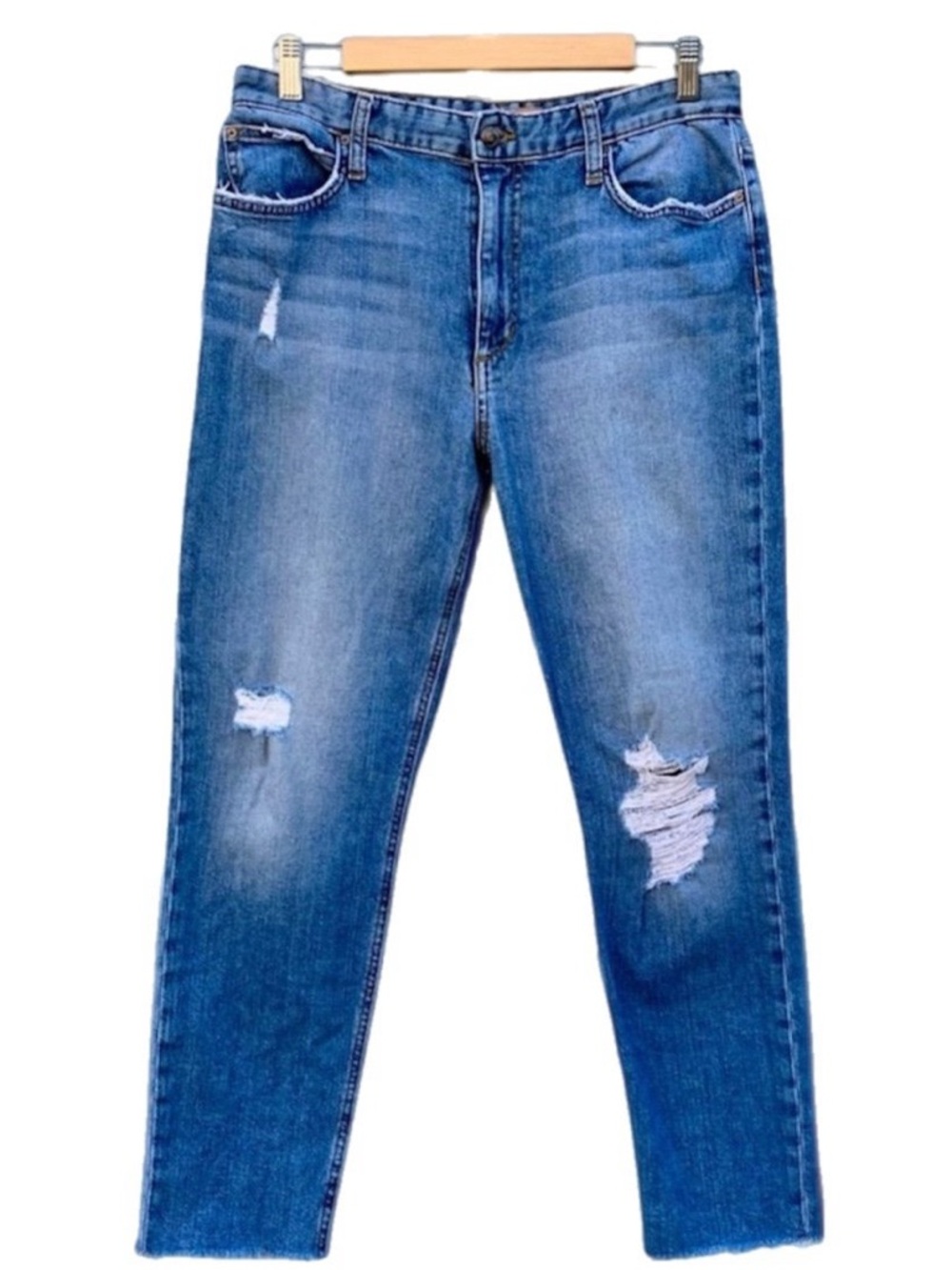 Joe’s Jeans “The Debbie” High Rise Straight Ankle